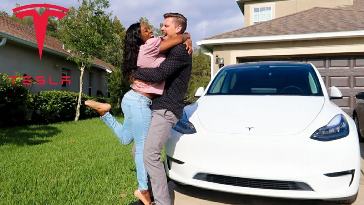 MY HUSBAND'S DREAM CAR IS FINALLY HERE!!! | TESLA MODEL Y