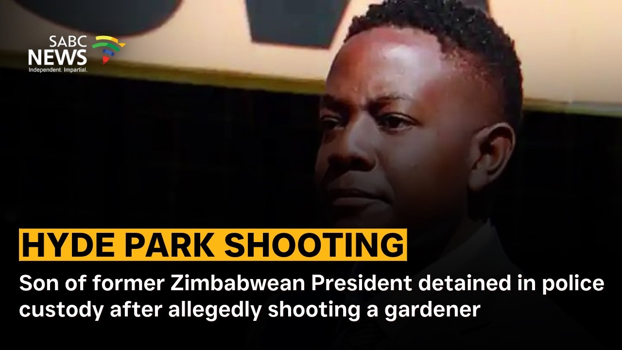 Son of former Zimbabwean President detained in police custody after allegedly shooting a gardener