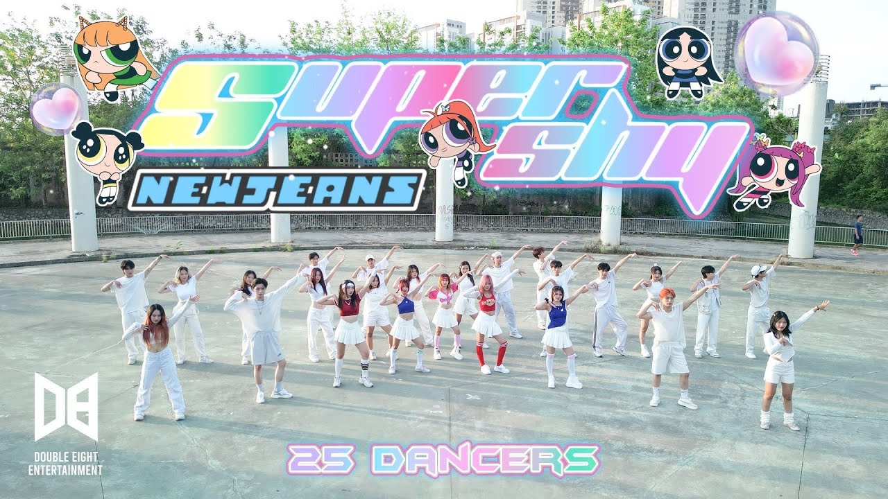 【KPOP IN PUBLIC | Flycam 】NewJeans(뉴진스)- “Super Shy” | Dance cover by Double Eight CREW from Vietnam