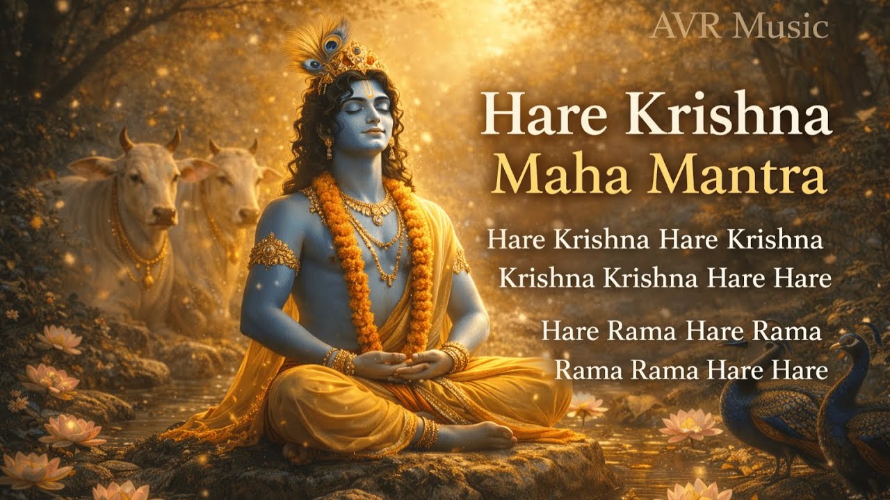 Hare Krishna Maha Mantra | Deep Peace & Meditation | AVR Music