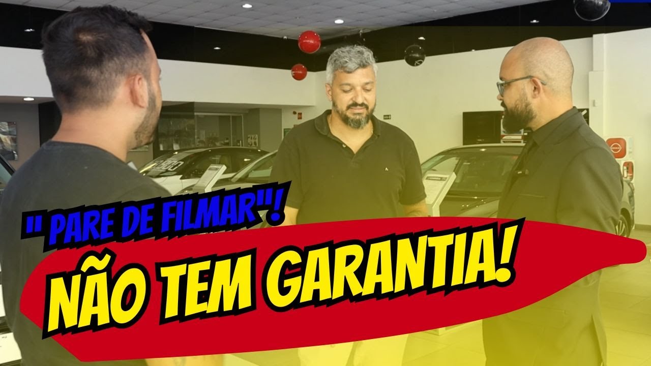 ABSURDO!! LOJA FAMOSA DE CARROS SE RECUSA A OFORECER GARANTIA, VEÍCULO SAIU DA LOJA COM PROBLEMAS!!!