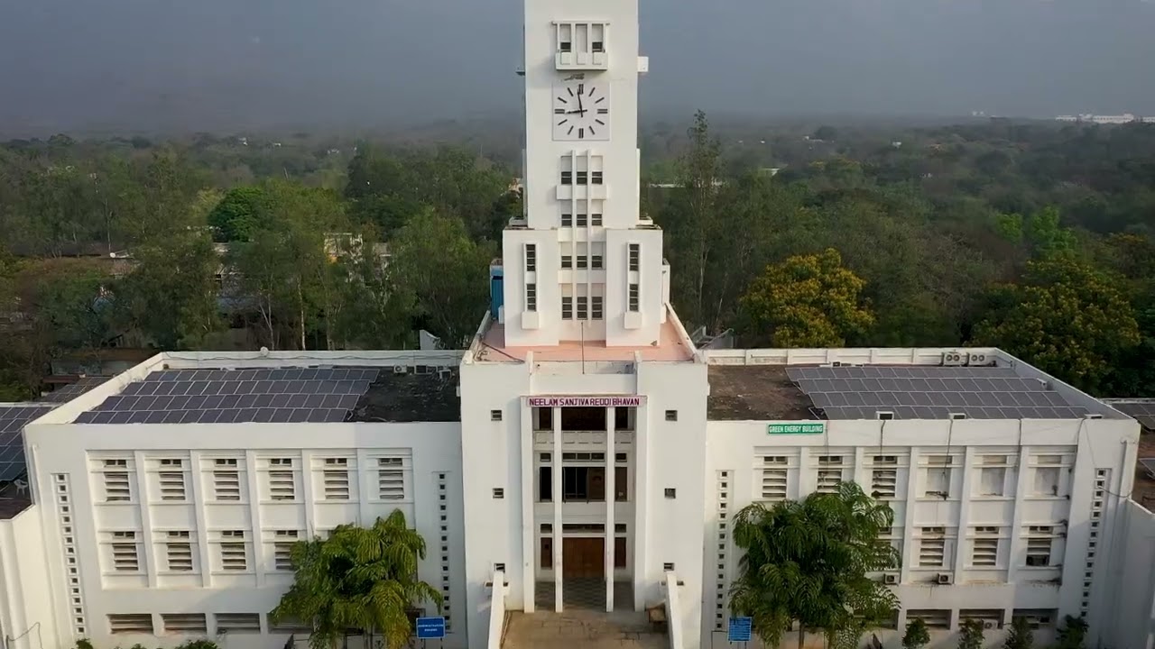 SV university Tirupati drone film