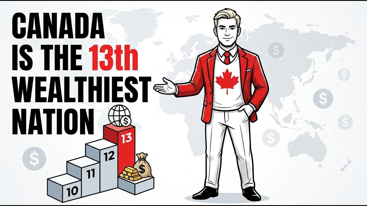 Canada Ranked the 13th Wealthiest Nation in the World