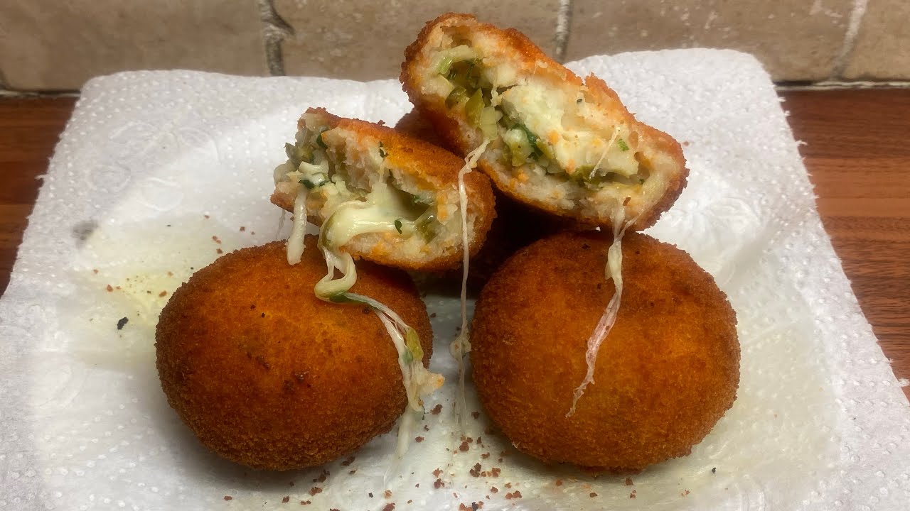 Jalapeño & cheese balls. 