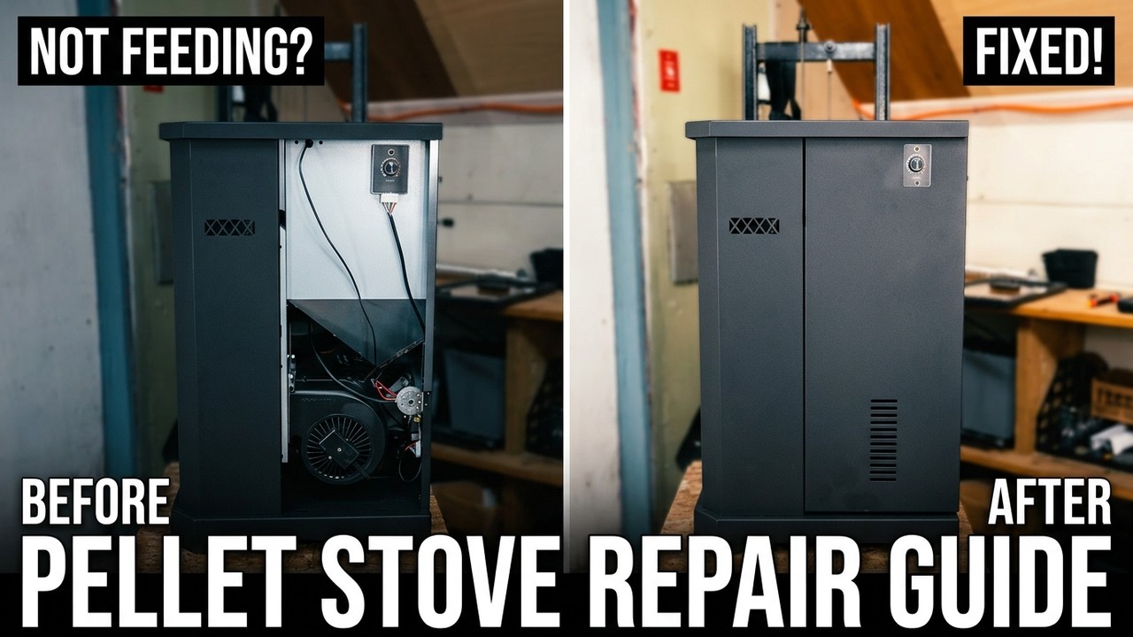 PelPro PP130 - How to fix the stove if it will not feed pellets