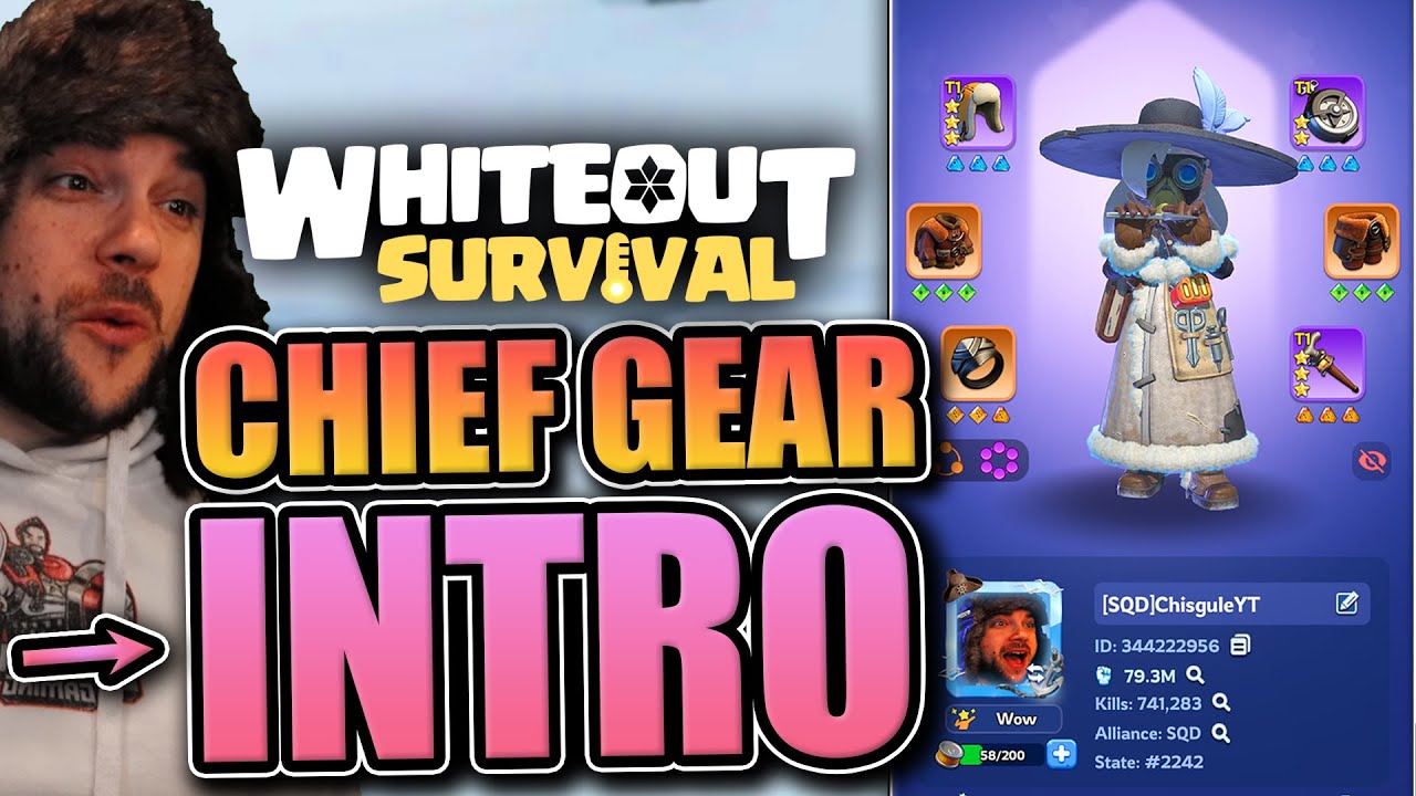 Chief Gear and Charms Explained [new player guide] Whiteout Survival