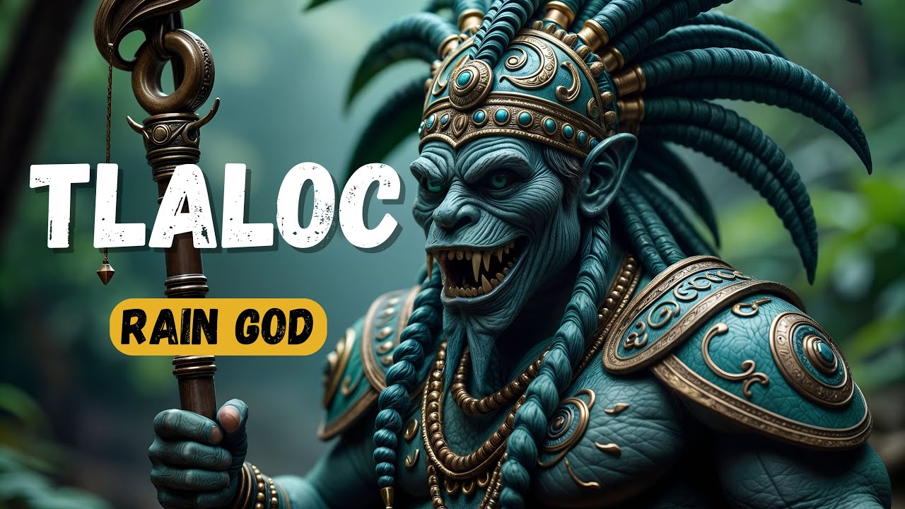 Tlaloc: The Aztec Rain God 🌧️ Who Ruled Through Terror and Tears