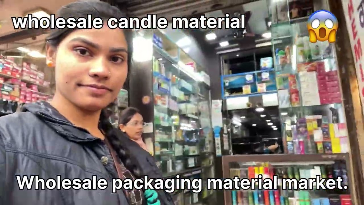 Candle Packaging Wholesale Market Tour 🕯️ | Best Packaging for Candle | Budget Friendly Materials