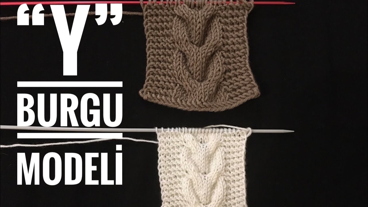 Y Burgu Modeli Nasıl Yapılır - How to Make Y Twirl Model