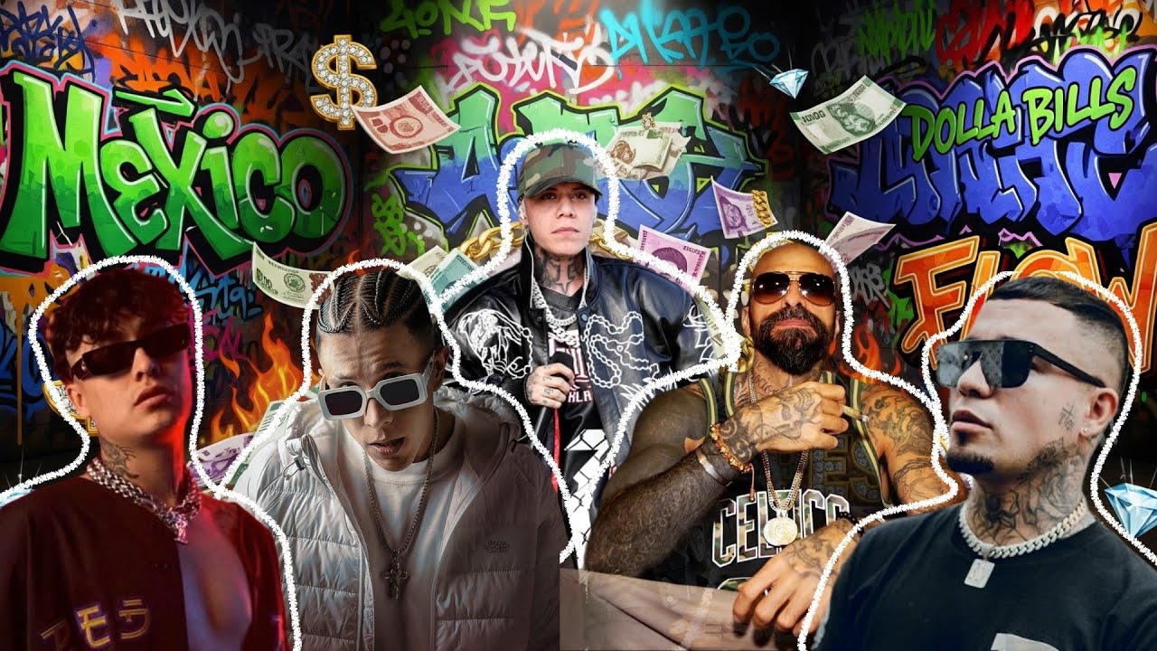 Los 10 raperos mexicanos que más ganan dinero en 2025