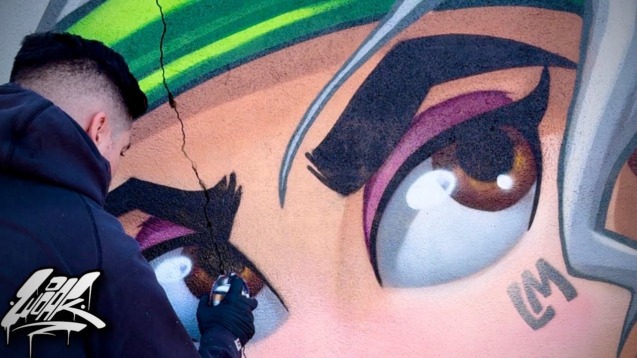 How To Spray Paint a character (What Would Rogue Look Like In My Style?)