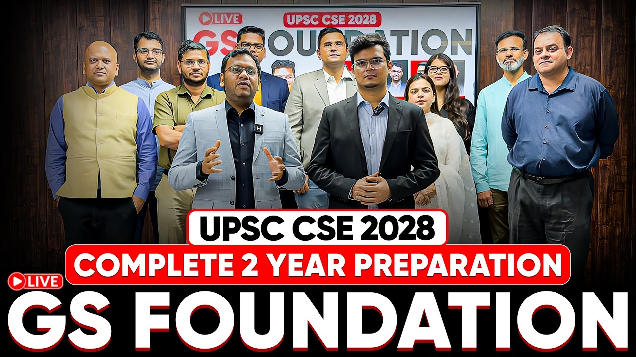 Sarrthi IAS's Complete 2-Year GS Foundation Live Course for UPSC 2028 | Dr. Shivin & Varun Sir