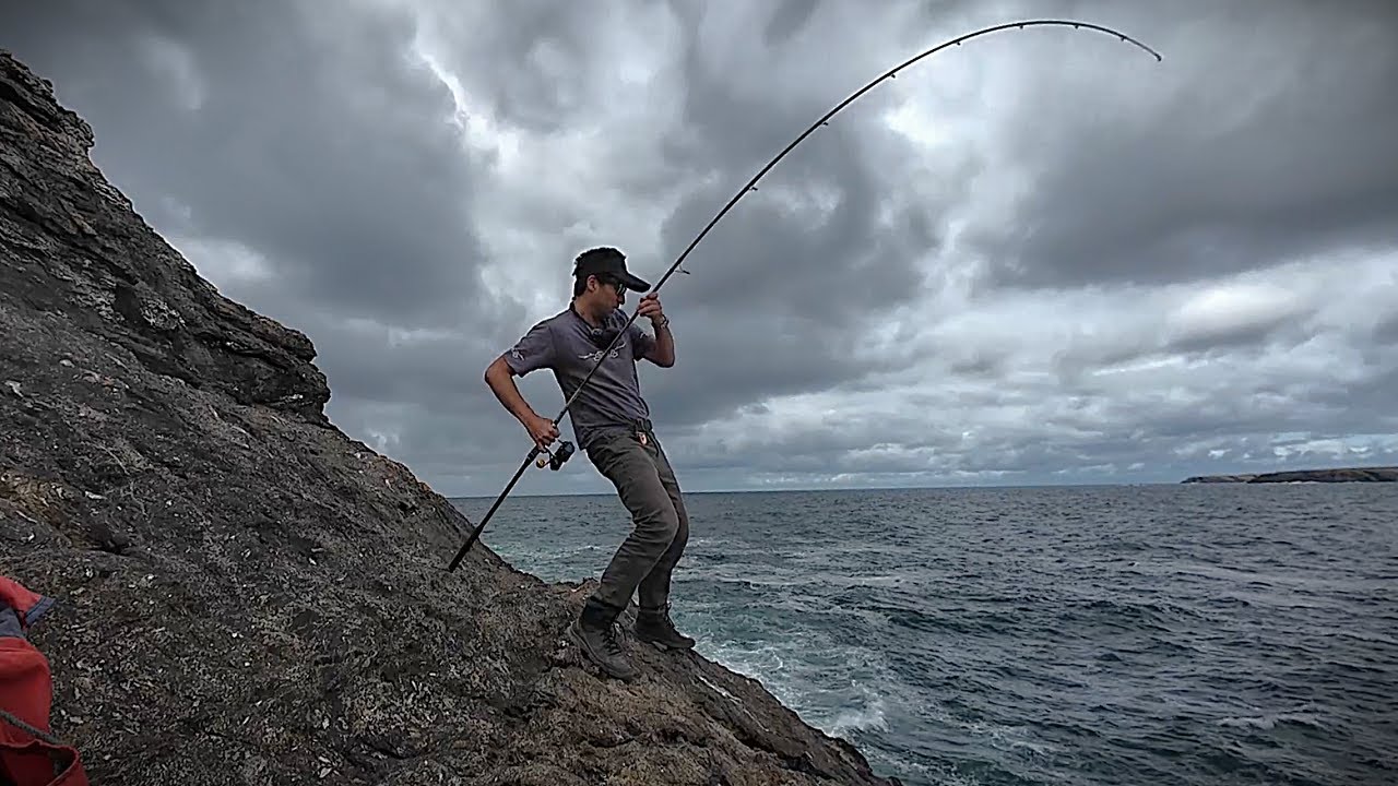 45 mn de pêche en mer non-stop