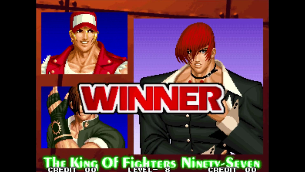 KOF 97' Hard mode Playthrough