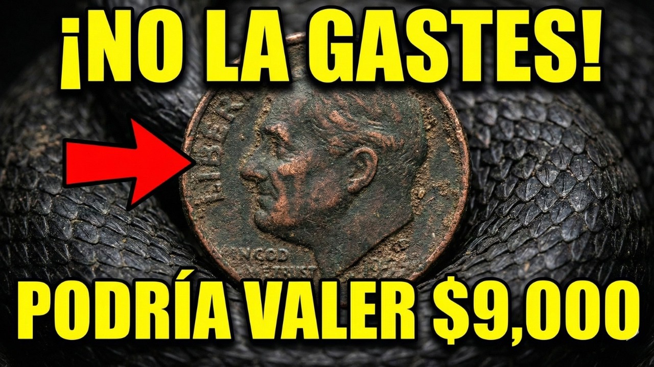 ¡Si tu Dime termina en 9...🚨 ¡No Gastes Esta Moneda de 10 Centavos! (Podría Valer $9,000)