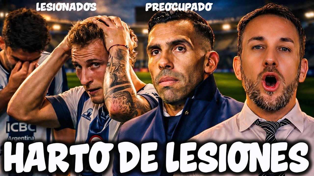 CARLOS TEVEZ HABLO EN CONFERENCIA DE PRENSA ||| MUCHAS LESIONES QUE PREOCUPAN...