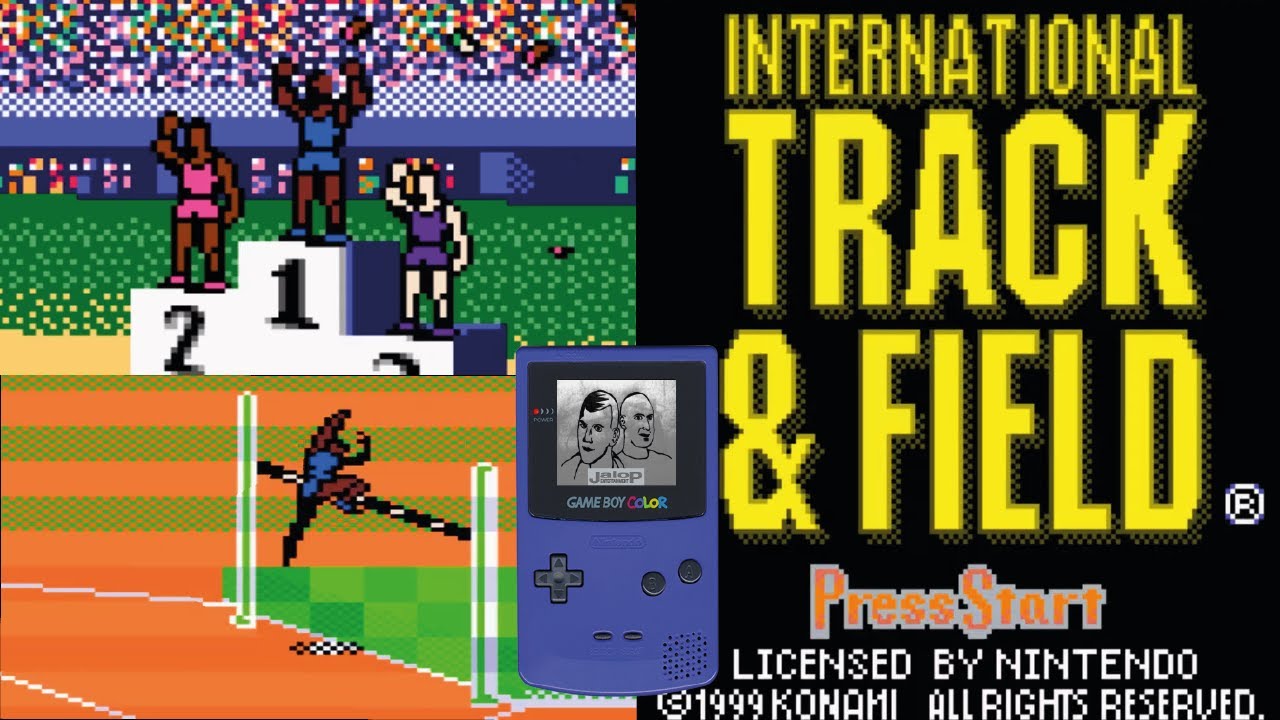 International Track & Field Game Boy Color - C&M Playthrough