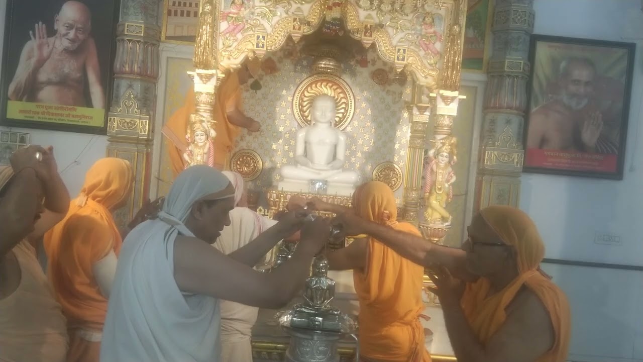 13-3-2026 श्री वासुपूज्य दिगंबर जैनमंदिर अपनाघर शालीमार तिजारारोड अलवर से आजकी शांतिधारा और अभिषेक 
