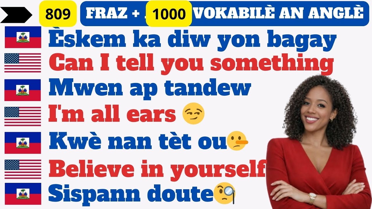 KOU ANGLÈ ONLINE 24/24 -APRANN PALE ANGLAIS RAPID -APRANN PALE ANGLÈ -KOU ANGLAIS -PALE ANGLÈ