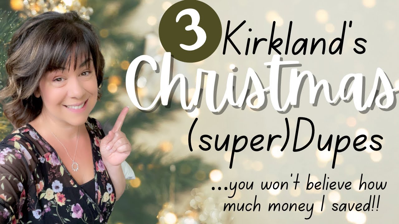 Рождественские подделки от Kirkland | Как сделать ВЫСОКОКАЧЕСТВЕННЫЙ рождественский декор за ДЕШЕ...