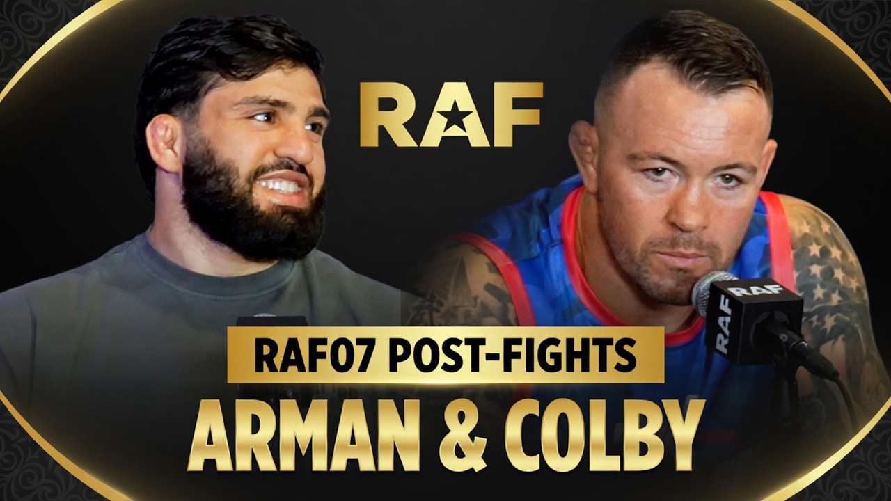 Arman Tsarukyan Calls Out Colby Covington for RAF Match but Colby Says UFC Won't Let It Happen