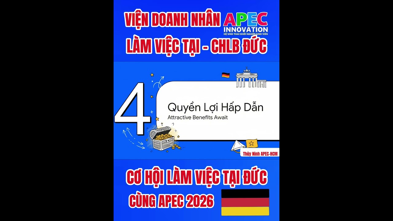 🔥 CHLB Đức Mở Rộng CỬA – Du Học Kết Hợp Việc Làm Lương Cao, Định Cư DỄ