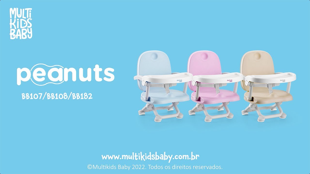 Assento Elevat&oacute;rio para Refei&ccedil;&otilde;es Peanuts | Multikids Baby