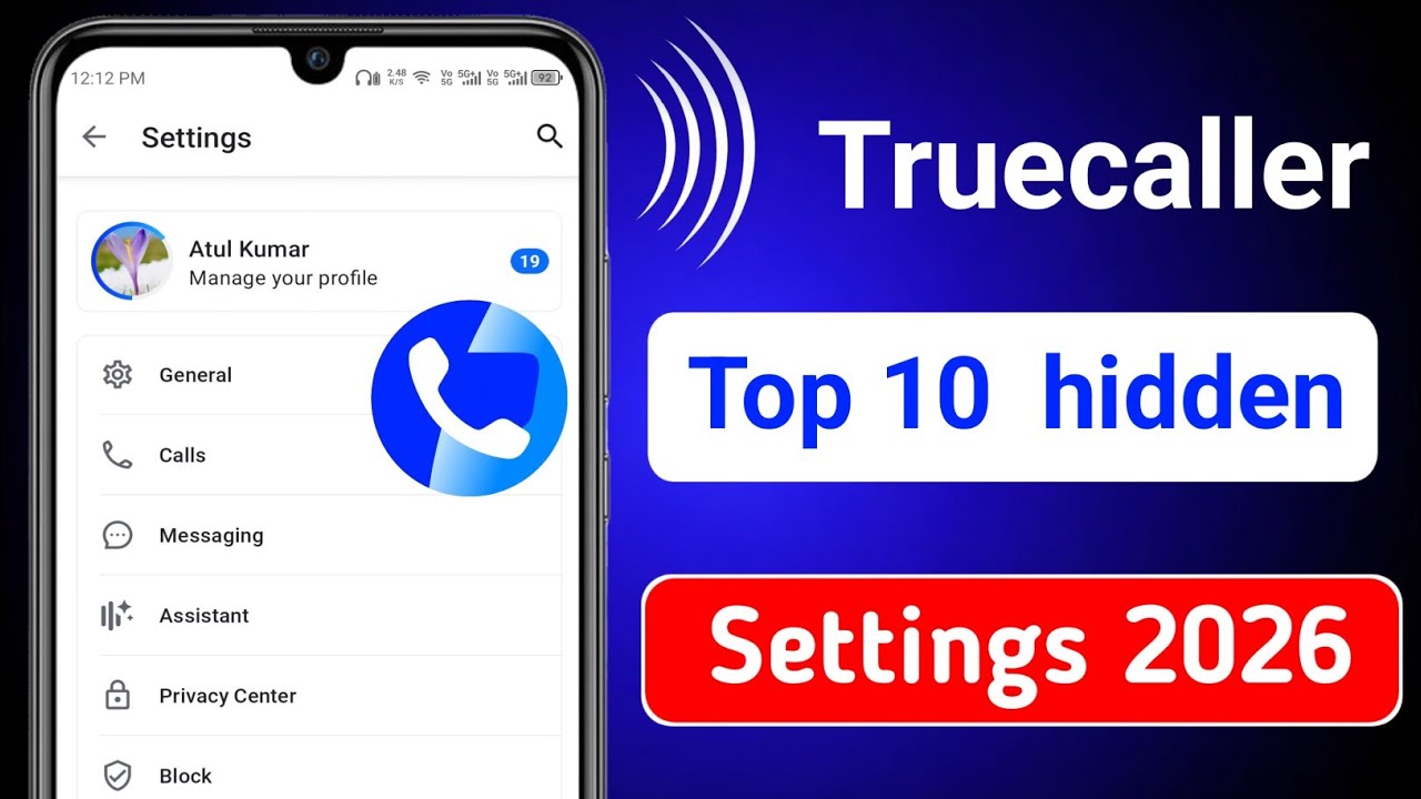 Truecaller ki top hidden settings 2026| truecaller new features|truecaller use kaise kare|truecaller