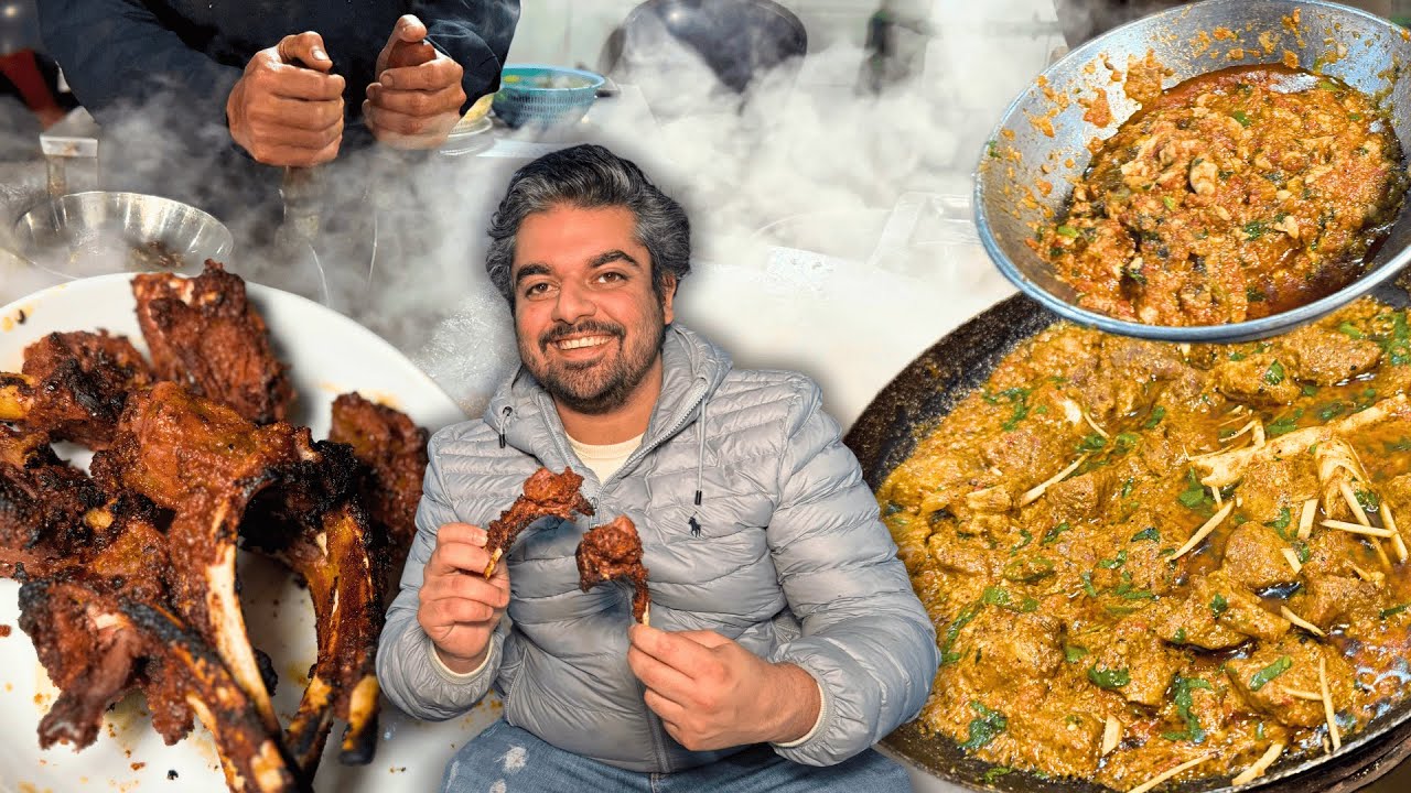 Rab Rakha BBQ | Hidden Spot | Lahore's Best Mutton Karahi | Food With Saad Raja