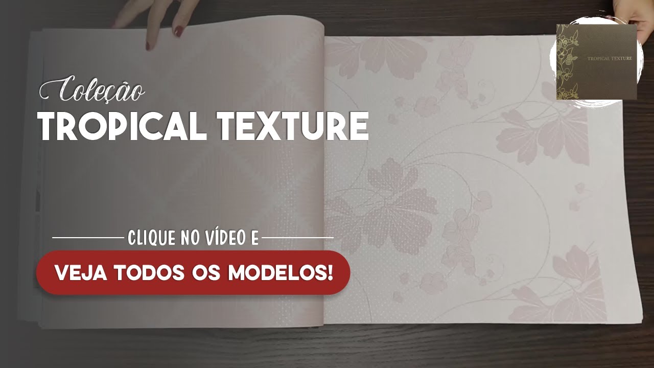 Papel de Parede Tropical Texture - Veja a Cole&ccedil;&atilde;o Completa! | Ci&ccedil;a Braga