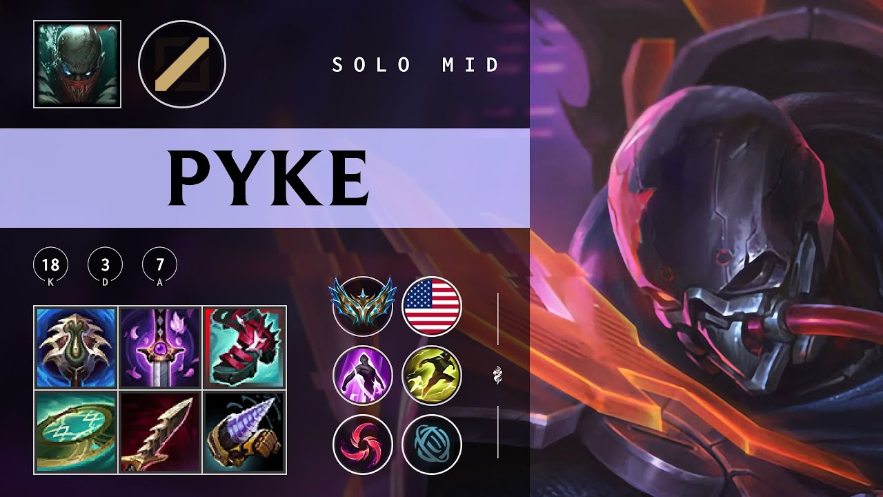 Pyke Mid vs Cassiopeia - NA Challenger Patch 25.24