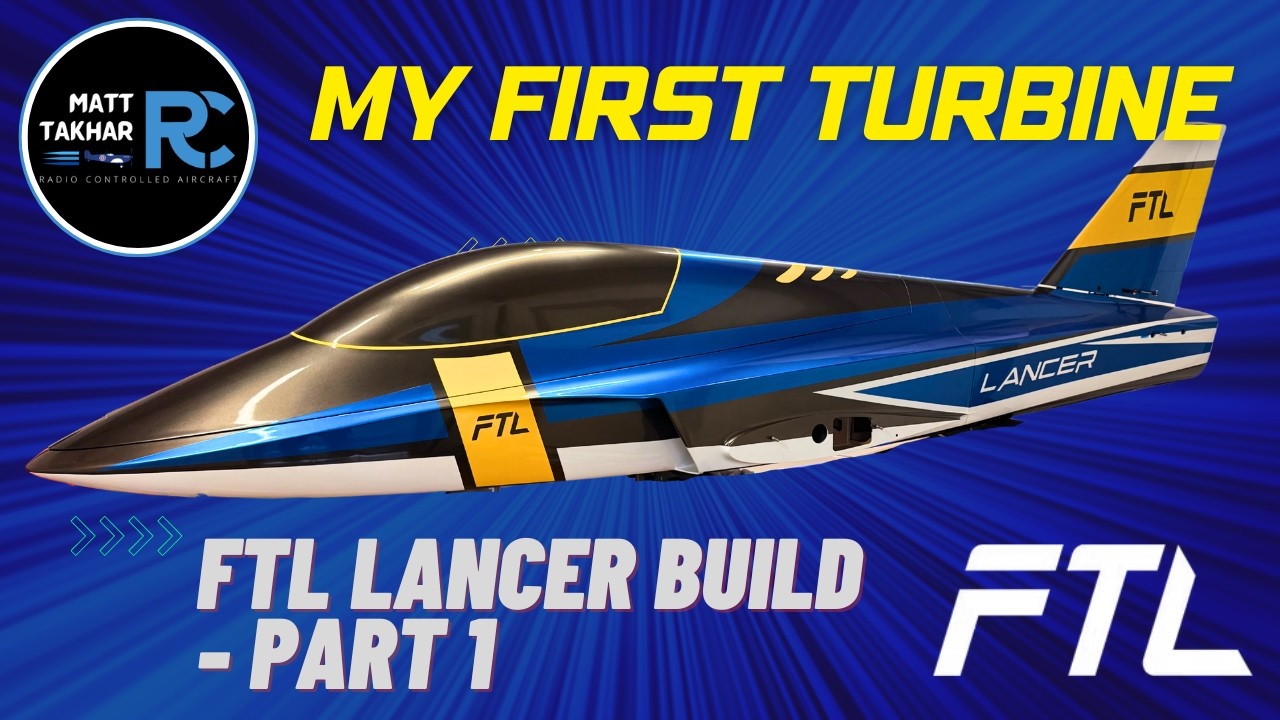 FTL Lancer Turbine Build – Part 1 | My First Ever Turbine Jet 🔥