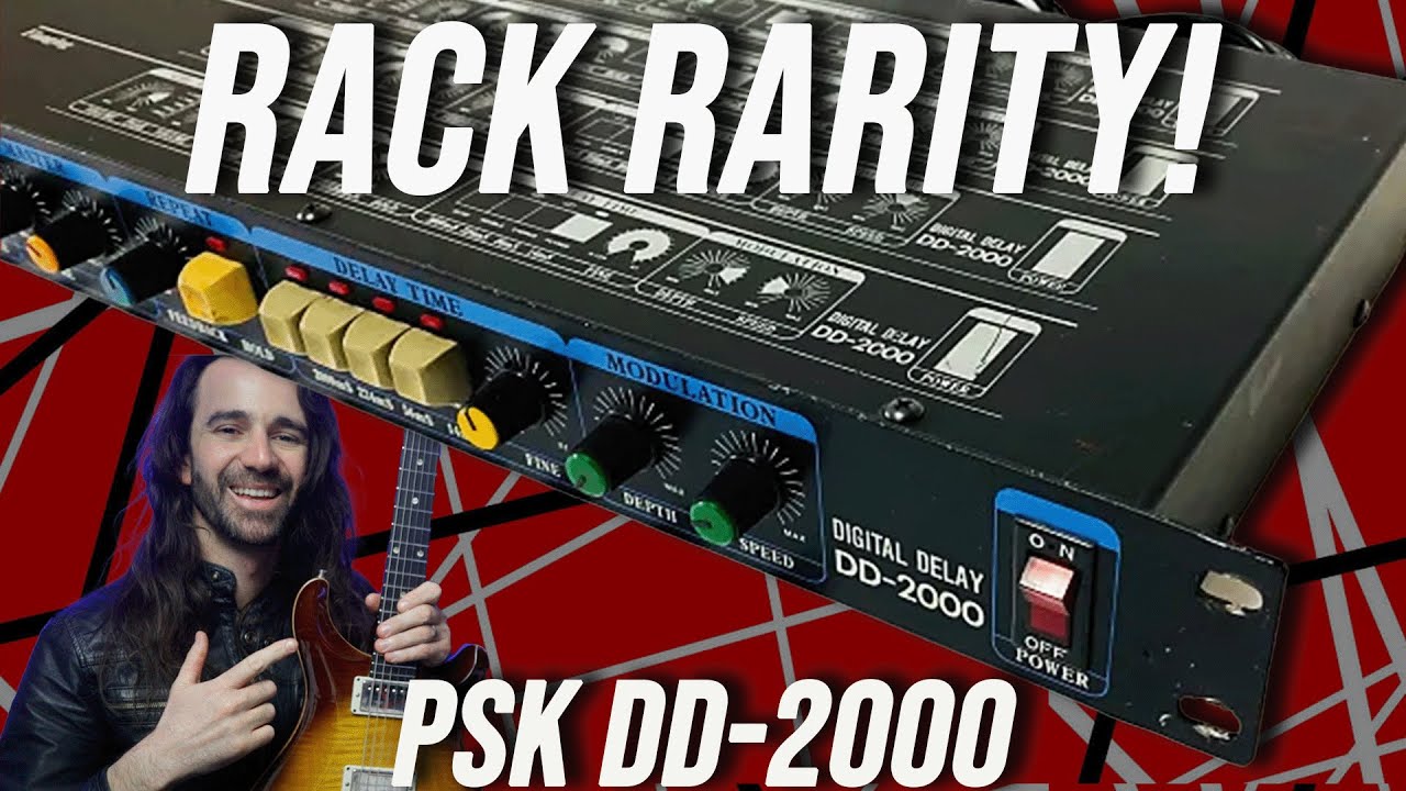 Супер РЕДКИЙ рэковый дилей... и звучит УБИЙСТВЕННО! || PSK DD-2000 Digital Delay