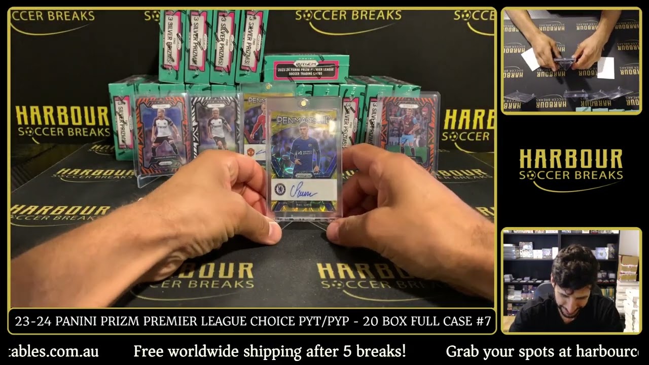 Break #7 - 23/24 Panini Prizm Premier League CHOICE PYT/PYP - 20 Box Full Case