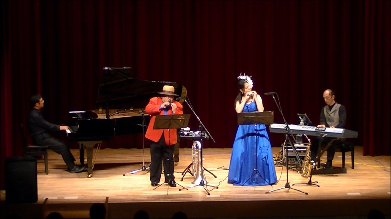 オカリナデュオ　燕になりたい（我願做一只小燕）江波太郎＆森下知子