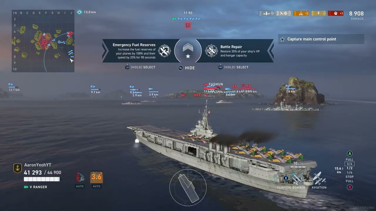 Xbox - 2025 Dec 25 - World of Warships - Grinding