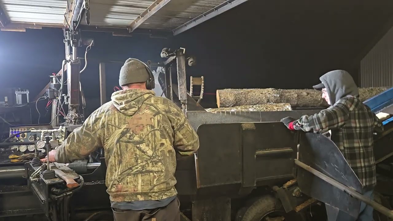 More upgrades for the homemade Kubota diesel powered firewood processor Feb. 2026