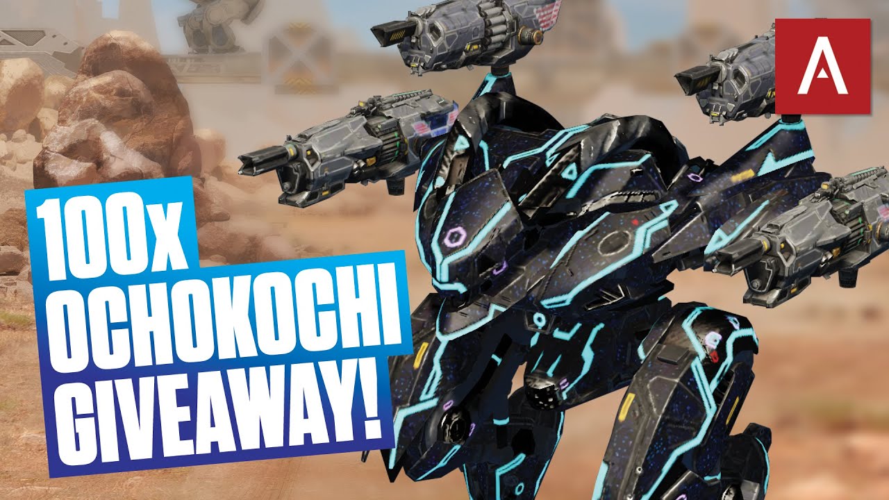 Your Chance To Win A NEW Ochokochi Robot! War Robots Giveaway WR
