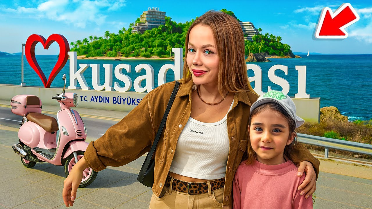 KUŞADASI VLOG ! 24 SAAT BOYUNCA GEZDİK !? | Gamze Karta &Ouml;yk&uuml; Karta