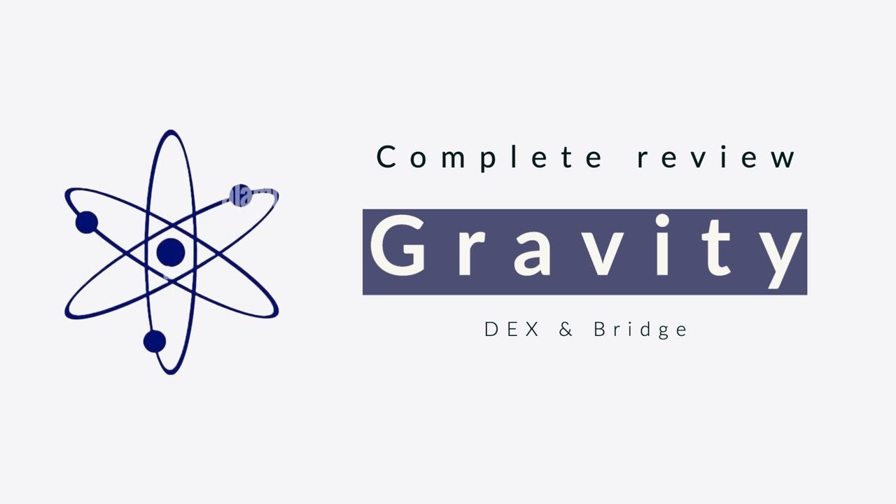 Gravity DEX & Bridge (Cosmos) - Airdrop confirmed? Emeris Review