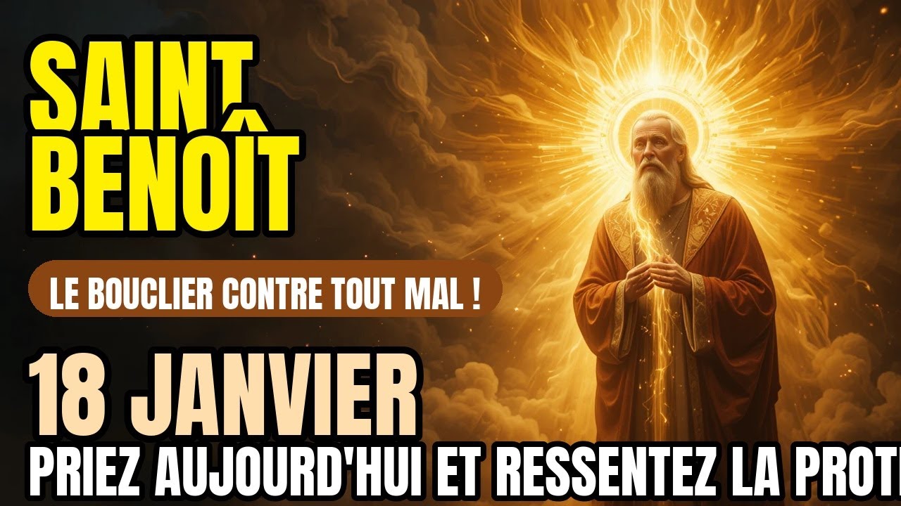 📿 Priez maintenant, les 12 Paroles de Saint Benoît pour ouvrir des portes financières