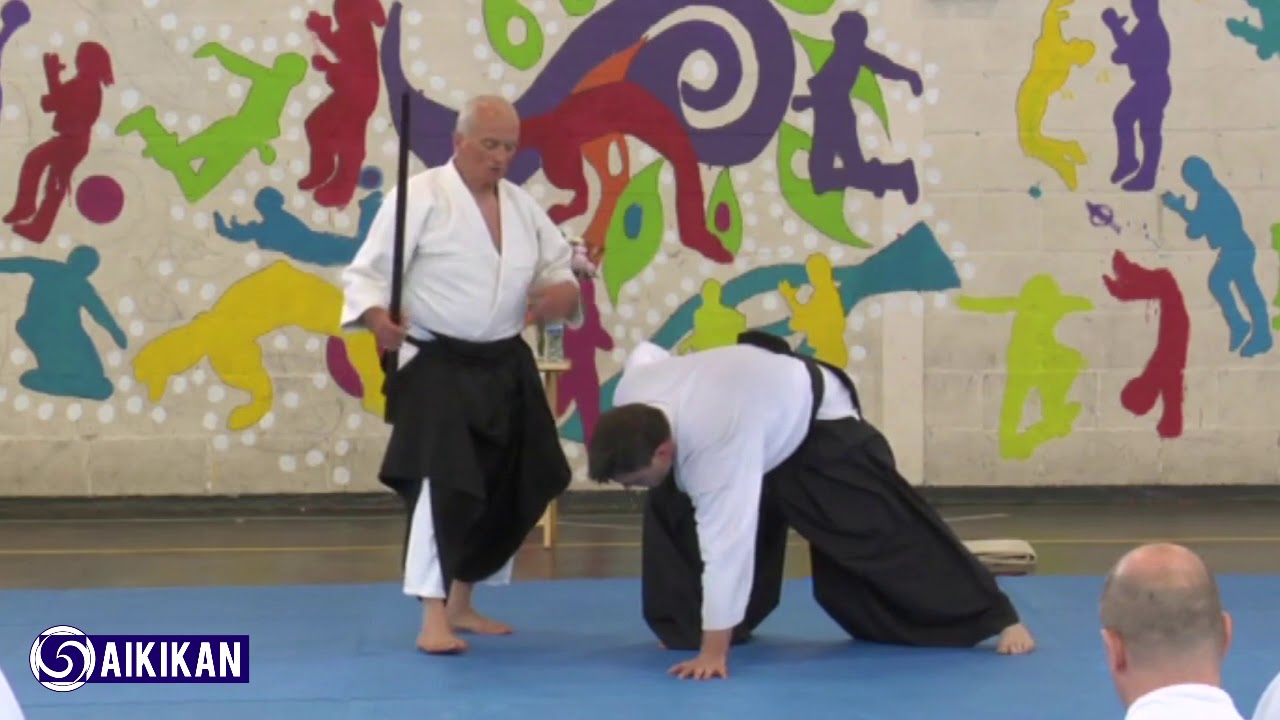 Bokken Exercise, Opposite Kesa Giri  for Aikido - Terry Ezra Sensei