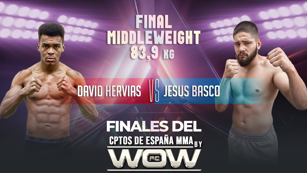 Final Middleweight 84 kg David Hervias vs Jesus Basco