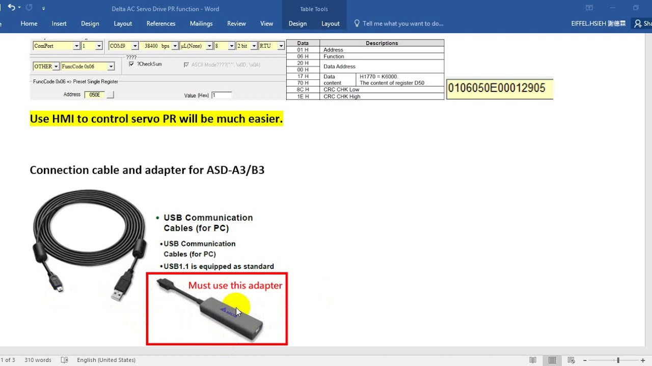 Delta Servo PR mode introduce