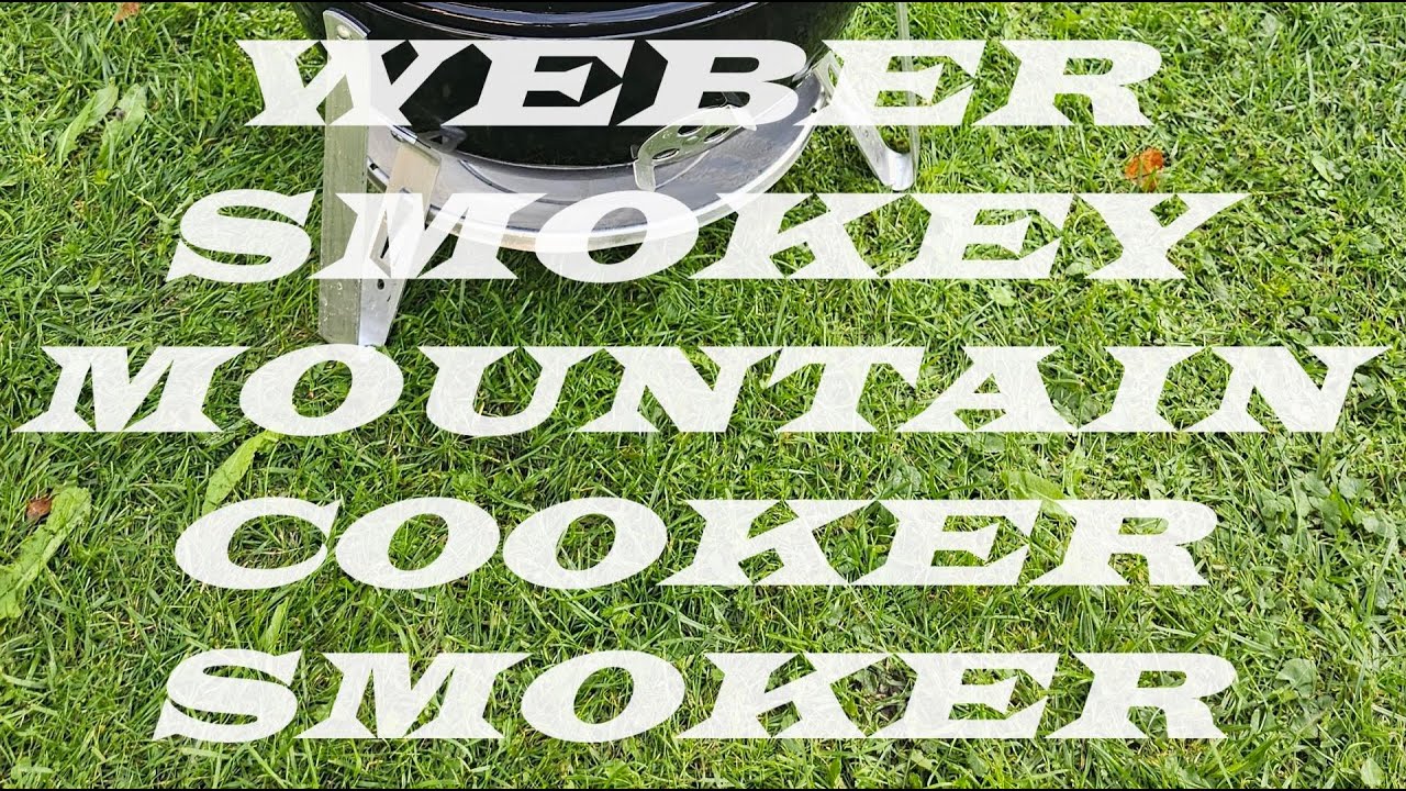 Угольная коптильня - гриль  Weber Smokey Mountain Smoker 47cm  #гриль #webergrill #grill #grilled