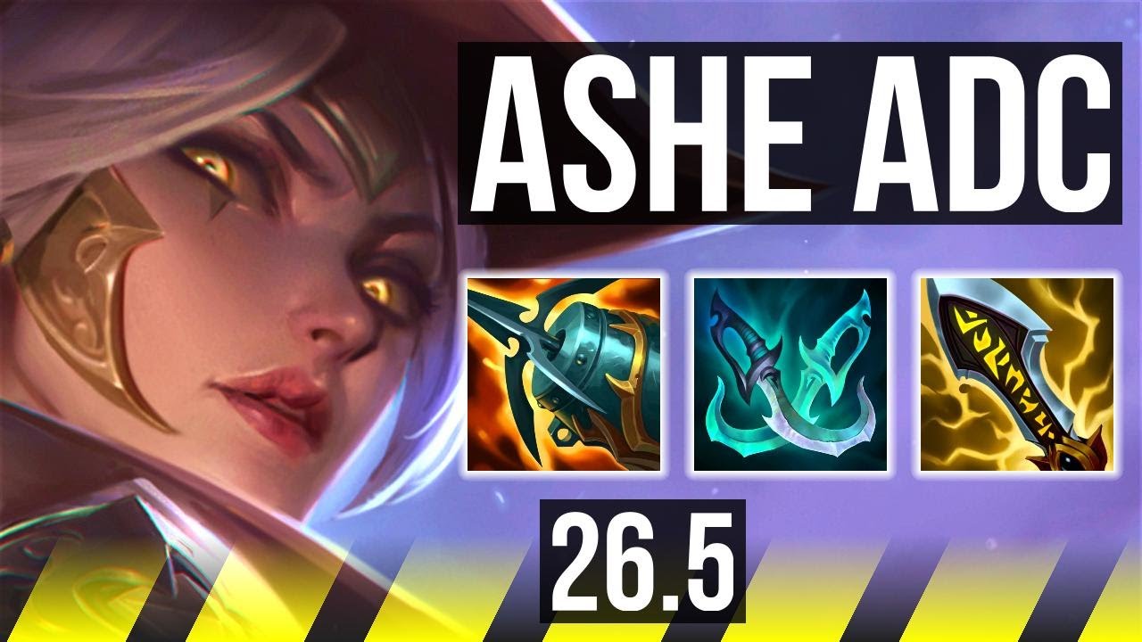 ASHE & Lulu vs APHELIOS & Nami (ADC) | EUW Grandmaster | 26.5