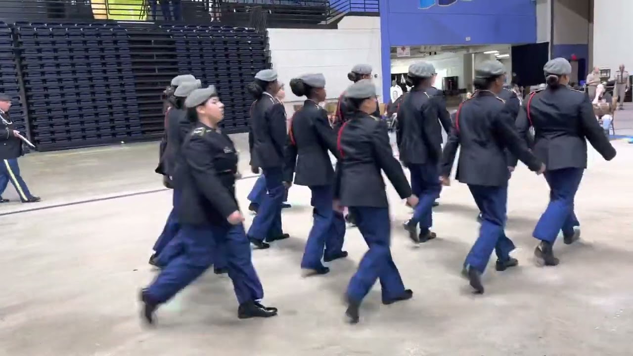 Union HS Army JROTC Unarmed Regulation 4th Place - 2023 Army National Drill Championship