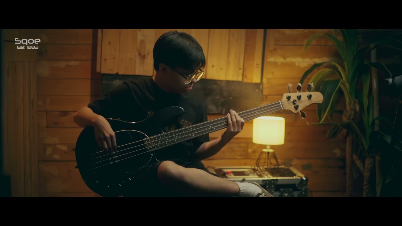 Sqoe SBMS - 200 Active Bass Guitar Playthrough with Sabian Filosopo.