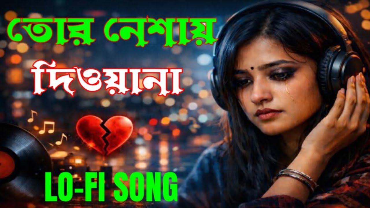 তোর নেশায় দিওয়ানা | Bengali DJ Sad Love Song | Female Voice Remix 2026