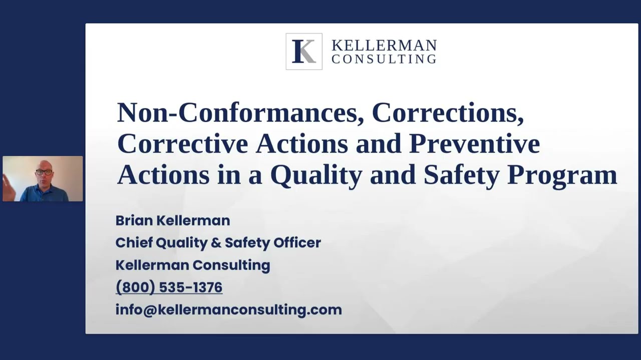Corrective Action and Preventive Action (CAPA): Addressing Problems in Operations Free Webinar